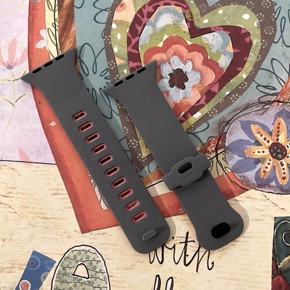 Apple Watch Band Soft Silicone Replacement Sports Band for 42mm Series - Picture 4 of 5